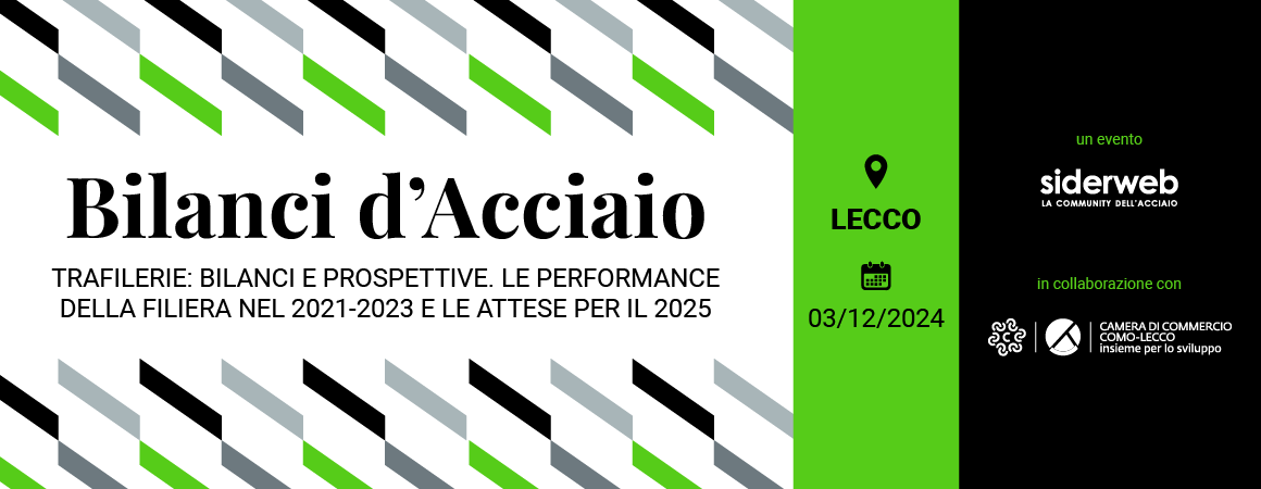 bilanci d\'acciaio 2024